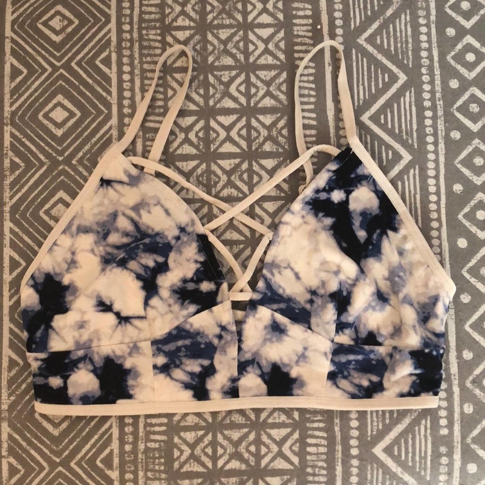 Pac Sun Tie Dye Longline Bralette